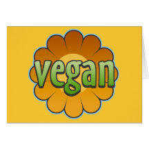 Vegane Blume Karten