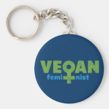 Veganer Feminist Schlüsselbänder
