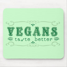 Veganer Geschmack Mousepads