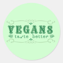 Veganer Geschmack Stickers
