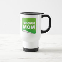 Veganer Mamma-Aufkleber Tee Haferl