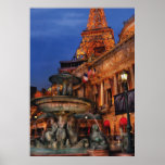 Vegas - Paris - Academie Nationale Posterdruck