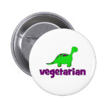 Vegetarier - Dinosaurier-Entwurf Anstecknadel