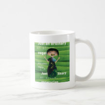 Vegetarier ist kein alien! tee tasse