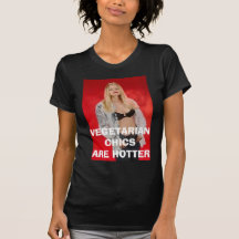 VEGETARISCHE CHICEN SIND HEISSER TSHIRT