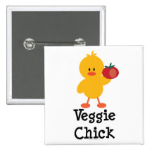 Veggie-Küken-Knopf Buttons