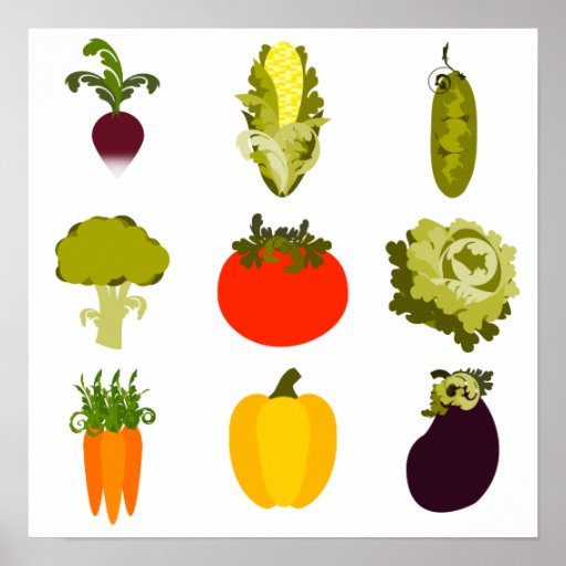 Veggie-Liebhaber-Druck Plakatdruck