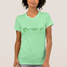 Veggie-Mädchen-T-Shirt