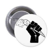 Veggie-Power! Knopf Button