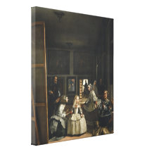 Velázquez Las Meninas Gespannte Galeriedrucke