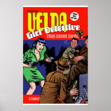 Velda: Mädchen-Detektiv Posterdrucke