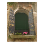 Venedig-Blumenkasten-Postkarte
