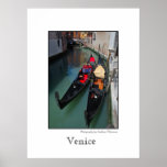 Venedig-Gondel-Plakat