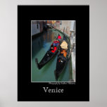 Venedig-Gondel-Plakat