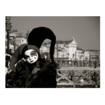Venedig-Karneval VI Postkarte