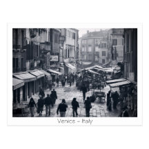 Venedig-Straße Postkarten