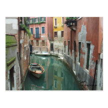 Venedig-Straßen-Postkarte