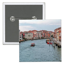 Venedig-Wasserstraße Anstecknadel