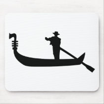 venezianische Gondel mousepads