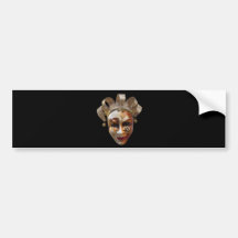 Venezianische Masken Auto Sticker