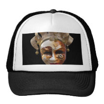 Venezianischer Masken-Hut Retromütze