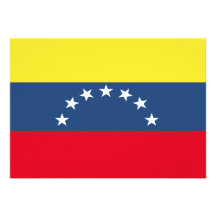 Venezuela-Flagge Individuelle Ankündigungen