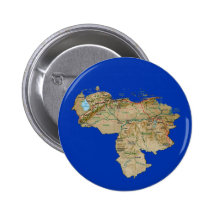 Venezuela-Karten-Knopf Buttons