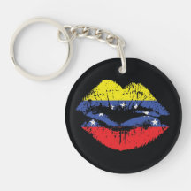 Venezuela Lips key chain.