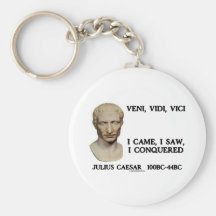 Veni, Vidi, Vici - ich kam, ich sah, ich eroberte Schlüsselband