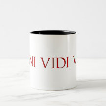 Veni Vidi Vici Kaffeetassen