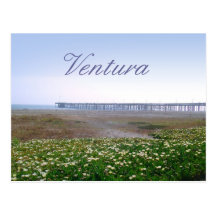 Ventura, Kalifornien-Reise-Postkarte