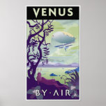 Venus auf dem Luftweg Posterdruck