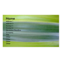 Veränderte Blatt-Visitenkarte