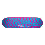 Verärgerte Crew - Rosa/blaue Plattform Skateboarddeck