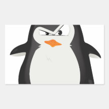 Verärgerter Pinguin Sticker