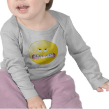 Verärgerter Smiley Hemd