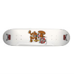 Verärgertes Häschen-Skateboard 1 Personalisiertes Skatedeck