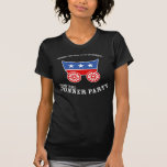 Verbinden Sie das Donner Party-T-Shirt