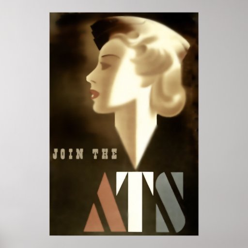 Verbinden Sie das Vintage Kriegs-Plakat Drucklufta