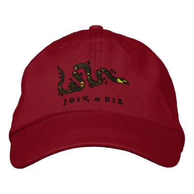 Verbinden Sie oder sterben Sie gestickter Hut Besticktes Baseballcap