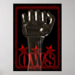 Verbinden Sie OWS Occupy Wall Streetplakat mit der