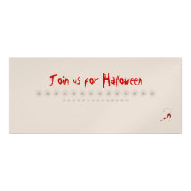 Verbinden Sie uns für Halloween Individuelle Einladungskarte