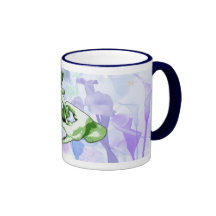 Verbindung u. Cala-Lilien Kaffeetasse