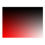 Verblaßt: Schwarzes und Rot Postkarte