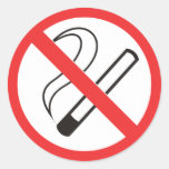 Verbot 6 Nichtraucher Sticker