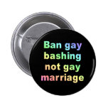 Verbothomosexuellheftig schlagen anstecknadelbuttons