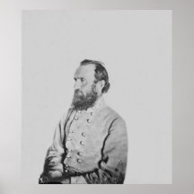 Verbündeter General Thomas J Stonewall Jackson Plakate