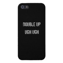 VERDOPPELN SIE OBEN UGH UGH FALL DER PARODIE-IPHON iPhone 5 HÜLLE