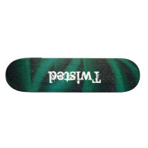 Verdrehte Skateboard-Plattform Individuelle Skatedecks