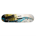 Verdrehte Stadt Skate Board